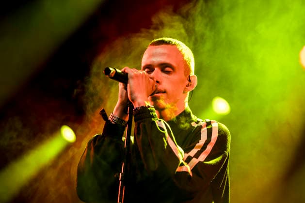 Marius D.C. live at G! Festival 2026 Sydregote, Faroe Island. 18th, July 2026. The Faroese rapper Marius D.C. performs a live concert during the Faroese music festival G! Festival 2026 in Sydregote. Faroe Islands, ostero, SyÃ°rugota  Copyright: xGonzalesxPhoto LassexLagonix