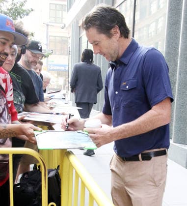 New York July 17, 2026. Luke Wilson on Good Morning America to talk about The Hawk ln New York. July 17, 2026. Copyright: xRWx