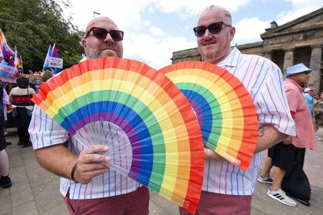 July 18, 2026, Glasgow, Scotland, UK: Thousands of participants took part in this yearÃ¢â‚¬â ¢s Glasgow Pride, following a route from Glasgow Green through the city centre. The event has earned the reputation as one of the largest and friendliest Pride events in the UK. Glasgow UK - ZUMAs357 20260718_zip_s357_001 Copyright: xCameronxScottx