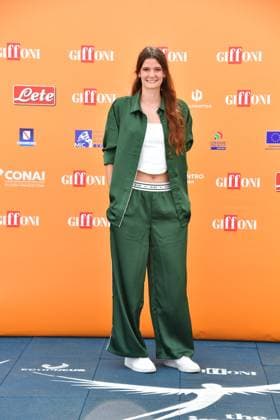 IPA86781438 - Giffoni Vallepiana Giffoni Festival 2026 Cristina Chirichella; Pictured: Cristina Chirichella  Copyright: xVincenzoxLandix xVincenzoxLandix 86781438