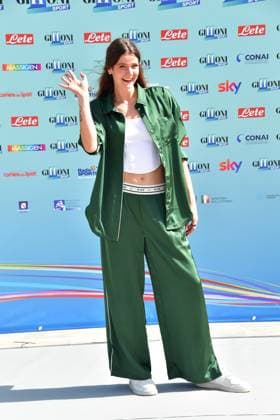 IPA86781452 - Giffoni Vallepiana Giffoni Festival 2026 Cristina Chirichella; Pictured: Cristina Chirichella  Copyright: xVincenzoxLandix xVincenzoxLandix 86781452