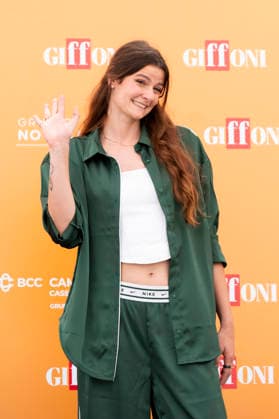 July 18, 2026, Giffoni Valle Piana, Salerno, Italy: Italian professional volleyball player Cristina Chirichella attends the photocall at 56th Giffoni Film Festival 2026 in Giffoni Valle Piana, Salerno, Italy on July 18, 2026. Giffoni Valle Piana Italy - ZUMAl175 20260718_zip_l175_005 Copyright: xFrancescoxLucianox