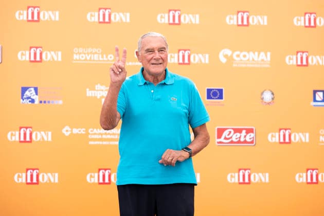 July 18, 2026, Giffoni Valle Piana, Salerno, Italy: Former President of the Italian Senate and former anti-mafia magistrate Piero Grasso attends the photocall at 56th Giffoni Film Festival 2026 in Giffoni Valle Piana, Salerno, Italy on July 18, 2026. Giffoni Valle Piana Italy  - ZUMAl175 20260718_zip_l175_025 Copyright: xFrancescoxLucianox