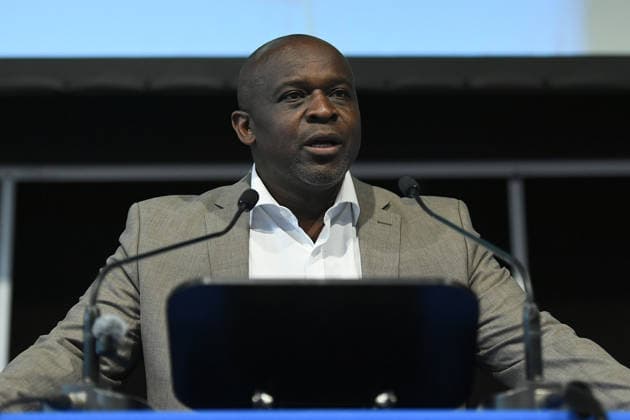 Listenaufstellung der AfD NRW am 18.07.2026 im Eventzentrum.NRW in Marl Serge Menga Nsibu ( Politischer Aktivist ) *** AfD NRW Candidate List Announcement on July 18, 2026, at the Eventzentrum NRW in Marl; Serge Menga Nsibu, Political Activist xRx