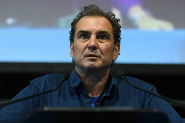 Listenaufstellung der AfD NRW am 18.07.2026 im Eventzentrum.NRW in Marl Mario Liedtke ( AfD, Kreisverband Wesel ) *** AfD NRW Candidate List Announcement on July 18, 2026, at the Eventzentrum NRW in Marl Mario Liedtke, AfD, Wesel District Association xRx