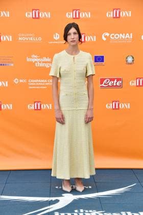 IPA86783241 - Giffoni Vallepiana Giffoni Festival 2026 Photocall for If I Don t Come Back Tomorrow, Pictured: Tecla Bossi  Copyright: xVincenzoxLandix xVincenzoxLandix 86783241