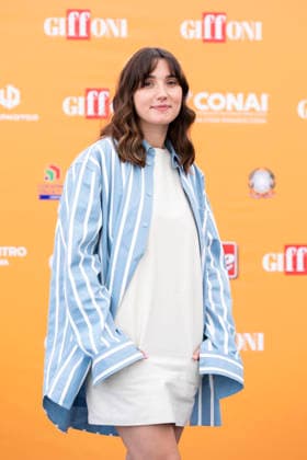 July 18, 2026, Giffoni Valle Piana, Salerno, Italy: Italian actress Sabrina Martina attends the photocall at 56th Giffoni Film Festival 2026 in Giffoni Valle Piana, Salerno, Italy on July 18, 2026. Giffoni Valle Piana Italy - ZUMAl175 20260718_zip_l175_075 Copyright: xFrancescoxLucianox