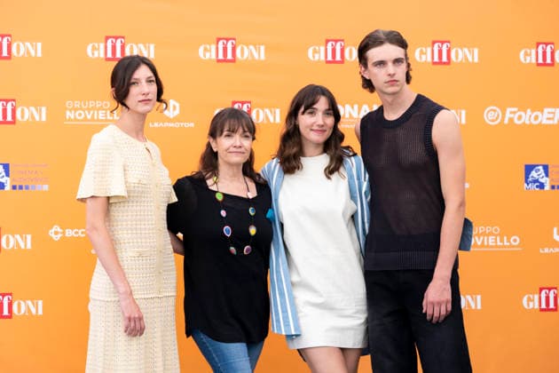 July 18, 2026, Giffoni Valle Piana, Salerno, Italy: Cast of Se domani non torno (L-R) Tecla Bossi, Paola Randi, Sabrina Martina and Tommaso Allione attends the photocall at 56th Giffoni Film Festival 2026 in Giffoni Valle Piana, Salerno, Italy on July 18, 2026. Giffoni Valle Piana Italy - ZUMAl175 20260718_zip_l175_094 Copyright: xFrancescoxLucianox
