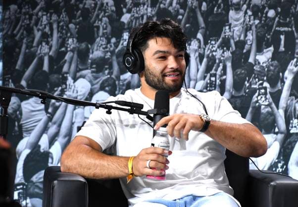 NEW YORK, NY - JULY 18: Puka Nacua during an episode of Impaulsive at day 3 of Fanatics Fest NYC on July 18, 2026 at Javits Center in New York City. Copyright: xMediaPunchx