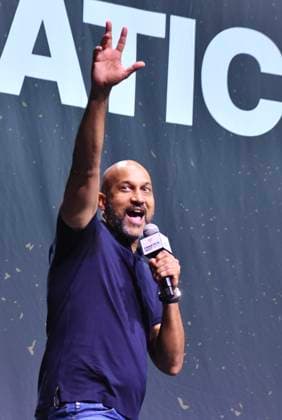 NEW YORK, NY - JULY 18: Keegan-Michael Key during Strike The Pose at day 3 of Fanatics Fest NYC on July 18, 2026 at Javits Center in New York City. Copyright: xMediaPunchx