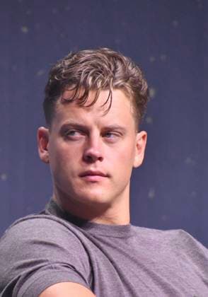 NEW YORK, NY - JULY 18: Joe Burrow during Strike The Pose at day 3 of Fanatics Fest NYC on July 18, 2026 at Javits Center in New York City. Copyright: xMediaPunchx