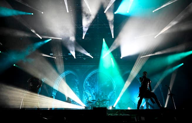 The German metal band Feuerschwanz performs during the International Music Festival Masters of Rock in Vizovice near Zlin, Czech Republic, on July 18, 2026. (CTKxPhoto DaliborxGluck) CTKPhotoP2026071805022  CTKPhotoP2026071805022