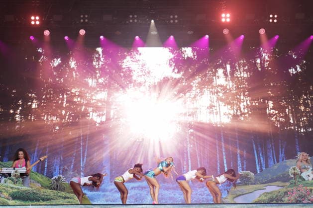18.07.2026, Zara Larsson, Sängerin, im Konzert live auf dem Lollapalooza 2026, Olympiastadion, Berlin, Berlin *** July 18, 2026, Zara Larsson, singer, performing live at Lollapalooza 2026, Olympic Stadium, Berlin, Berlin