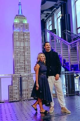 RECORD DATE NOT STATED Football icon Zlatan Ibrahimovic visits the Empire State Building in New York City. (NEW) New York 18, July, 2026 Descricao: Football legend Zlatan Ibrahimovic visited the iconic Empire State Building today, greeting fans and taking in one of the city™s most recognizable landmarks during his stay in New York.credit; Anthony Oliveira. thenews2.(Foto: Anthony Oliveira Thenews2 imago images) Football icon Zlatan Ibrahimovic visits the Empire State Building in New York City.  Copyright: xAnthonyxOliveirax