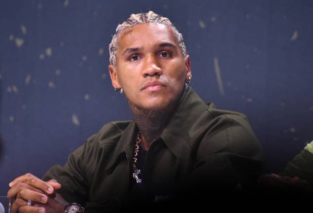 NEW YORK, NY - JULY 18: Conor Benn pictured during Zuffa Boxing Press Conference on day 3 of Fanatics Fest NYC on July 18, 2026 at Javits Center in New York City. Copyright: xmpi099 MediaPunchx