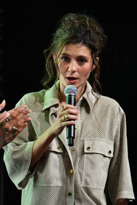 NEW YORK, NY - JULY 18: Emily Bader pictured during Netflix Games and FIFA: The Couch Cup on day 3 of Fanatics Fest NYC on July 18, 2026 at Javits Center in New York City. Copyright: xmpi099 MediaPunchx