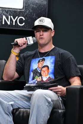 NEW YORK, NY - JULY 18: Reed Blankenship during Exciting Mics with Cooper DeJean and Reed Blankenship at day 3 of Fanatics Fest NYC on July 18, 2026 at Javits Center in New York City. Copyright: xmpi099 MediaPunchx