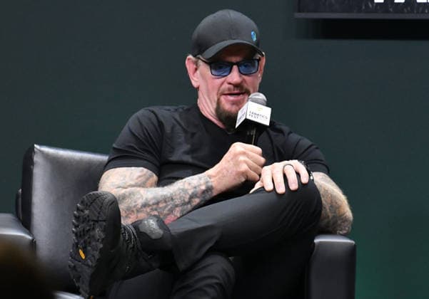 NEW YORK, NY - JULY 18: Mark Calaway, aka, The Undertaker, pictured during Insight With Chris Van Vliet on day 3 of Fanatics Fest NYC on July 18, 2026 at Javits Center in New York City. Copyright: xmpi099 MediaPunchx