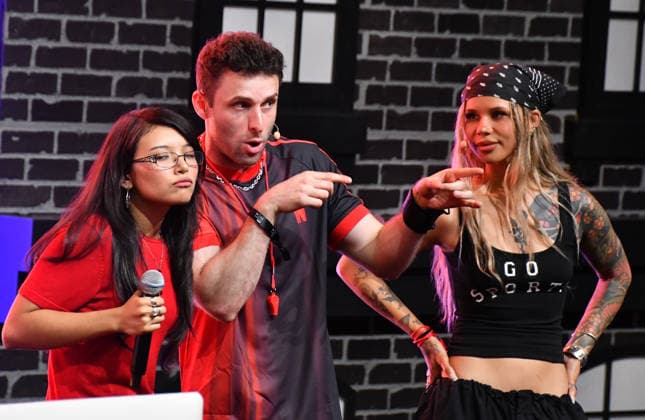 NEW YORK, NY - JULY 18: Kiawentiio pictured during Netflix Games and FIFA: The Couch Cup on day 3 of Fanatics Fest NYC on July 18, 2026 at Javits Center in New York City. Copyright: xmpi099 MediaPunchx