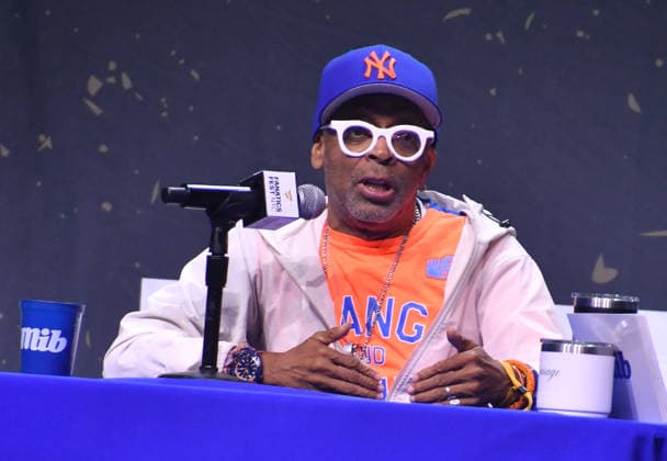 NEW YORK, NY - JULY 18: Spike Lee pictured during Men in Blazers on day 3 of Fanatics Fest NYC on July 18, 2026 at Javits Center in New York City. Copyright: xmpi099 MediaPunchx