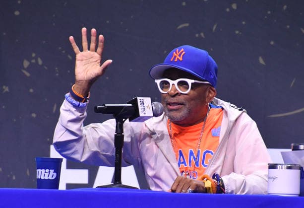 NEW YORK, NY - JULY 18: Spike Lee pictured during Men in Blazers on day 3 of Fanatics Fest NYC on July 18, 2026 at Javits Center in New York City. Copyright: xmpi099 MediaPunchx