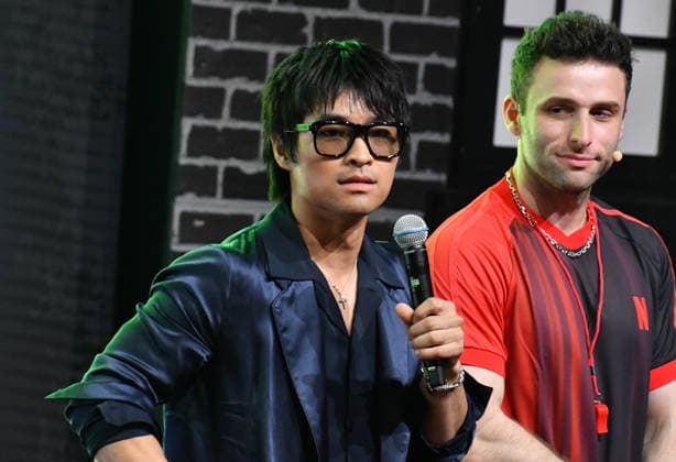 NEW YORK, NY - JULY 18: Dallas Liu pictured during Netflix Games and FIFA: The Couch Cup on day 3 of Fanatics Fest NYC on July 18, 2026 at Javits Center in New York City. Copyright: xmpi099 MediaPunchx