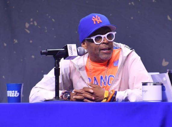 NEW YORK, NY - JULY 18: Spike Lee pictured during Men in Blazers on day 3 of Fanatics Fest NYC on July 18, 2026 at Javits Center in New York City. Copyright: xmpi099 MediaPunchx