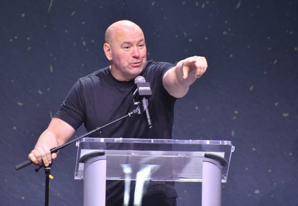 NEW YORK, NY - JULY 18: Dana White pictured during Zuffa Boxing Press Conference on day 3 of Fanatics Fest NYC on July 18, 2026 at Javits Center in New York City. Copyright: xmpi099 MediaPunchx