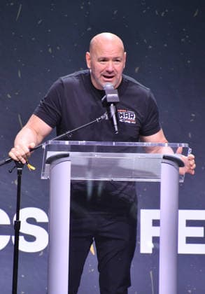 NEW YORK, NY - JULY 18: Dana White pictured during Zuffa Boxing Press Conference on day 3 of Fanatics Fest NYC on July 18, 2026 at Javits Center in New York City. Copyright: xmpi099 MediaPunchx