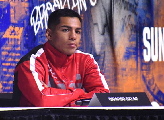 NEW YORK, NY - JULY 18: Ricardo Salas pictured during Zuffa Boxing Press Conference on day 3 of Fanatics Fest NYC on July 18, 2026 at Javits Center in New York City. Copyright: xmpi099 MediaPunchx