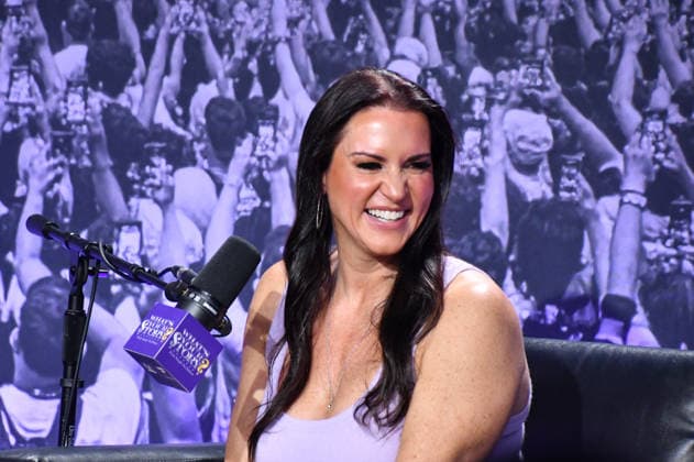NEW YORK, NY - JULY 18: Stephanie McMahon during What s Your Story? With Steph McMahon at day 3 of Fanatics Fest NYC on July 18, 2026 at Javits Center in New York City. Copyright: xmpi099 MediaPunchx