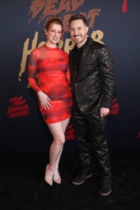 5th Annual Dead Meat Horror Awards Los Angeles CA July 18: Chelsea Rebecca, James A. Janisse. at 5th Annual Dead Meat Horror Awards held at Pacific Electric in Los Angeles, CA, 2026 Credit: AdMedia Los Angeles CA United States EDITORIAL USE ONLY  Copyright: xx ADx admphotosthree006586