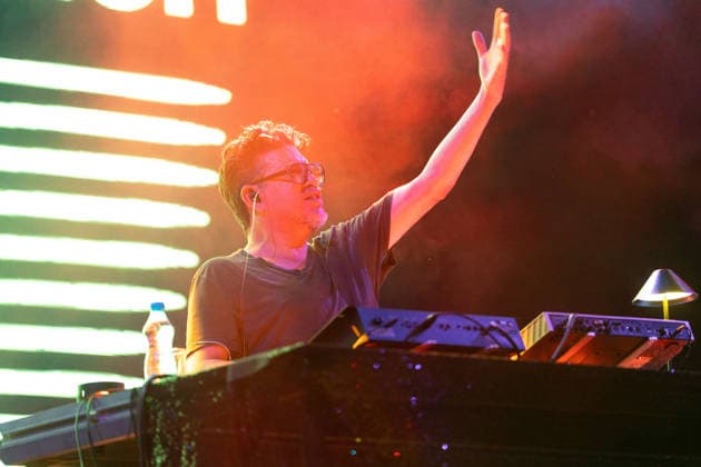 July 19, 2026, Belgrade, Central Serbia, Serbia: 2026718, Belgrade, Serbia -American electronic music band Thievery Corporation perform live on stage during a concert at the Open Air Corner in Luka Beograd. GARZA ROB performs on stage. Belgrade Serbia  - ZUMAd223 20260719_zip_d223_005 Copyright: xMarkoxDimicx