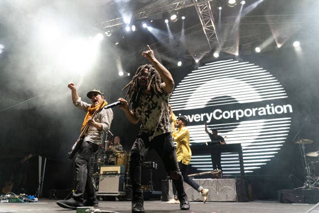 July 19, 2026, Belgrade, Central Serbia, Serbia: 2026718, Belgrade, Serbia -American electronic music band Thievery Corporation perform live on stage during a concert at the Open Air Corner in Luka Beograd. PTAH PUMA performs on stage. Belgrade Serbia  - ZUMAd223 20260719_zip_d223_010 Copyright: xMarkoxDimicx