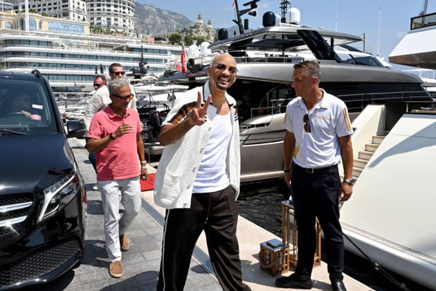 Will Smith on the final day of the E1 Monaco 2026, July 18, 2026. The E1 is the world’s first and only championship for all-electric racing boats sanctioned by the International Motorboat Union (UIM), the international governing body responsible for regulating motorboat racing activities. Each team consists of a female driver and a male driver. The races take place on the water at iconic locations around the world, such as Jeddah, Monaco, Lake Como, Lagos, and Miami, and the teams are owned by high-profile figures from around the world. Among them are LeBron James, Will Smith, Marc Anthony, and Steve Aoki from the entertainment world, as well as Rafael Nadal, Tom Brady, Virat Kohli, Thibaut Courtois, Kyle Kuzma, and Didier Drogba from the  Copyright: xBrunoxBebertx xBestimagexBrunoxBebertx xBestimagex