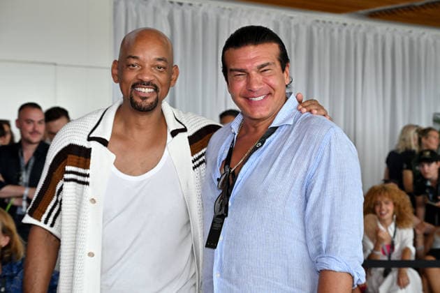 Will Smith and Tamer Hassan on the final day of the E1 Monaco 2026, July 18, 2026. The E1 is the world’s first and only championship for all-electric racing boats sanctioned by the International Motorboat Union (UIM), the international body responsible for governing motorboat racing activities. Each team consists of a female driver and a male driver. The races take place on the water at iconic locations around the world, such as Jeddah, Monaco, Lake Como, Lagos, and Miami, and the teams are owned by high-profile figures from around the world. Among them are LeBron James, Will Smith, Marc Anthony, and Steve Aoki from the entertainment world, as well as Rafael Nadal, Tom Brady, Virat Kohli, Thibaut Courtois, Kyle Kuzma, and Didier Drogba fro  Copyright: xBrunoxBebertx xBestimagexBrunoxBebertx xBestimagex