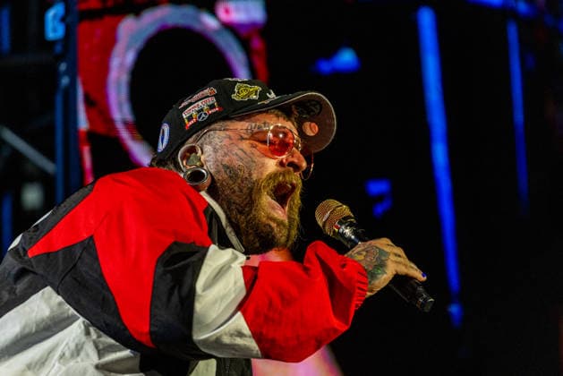 American singer Teddy Swims performs during the final day of Music festival Colours of Ostrava in Ostrava, Czech Republic, on July 18, 2026. (CTKxPhoto VladimirxPrycek) CTKPhotoP2026071900077  CTKPhotoP2026071900077