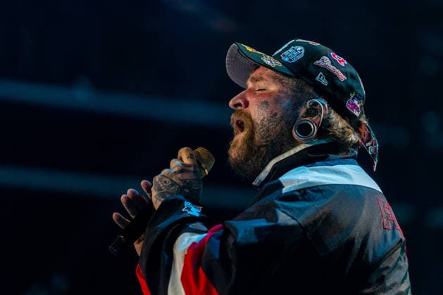 American singer Teddy Swims performs during the final day of Music festival Colours of Ostrava in Ostrava, Czech Republic, on July 18, 2026. (CTKxPhoto VladimirxPrycek) CTKPhotoP2026071900627  CTKPhotoP2026071900627