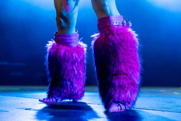 Canadian singer Peaches (Merrill Nisker) performs during the final day of Music festival Colours of Ostrava in Ostrava, Czech Republic, on July 18, 2026. (CTKxPhoto VladimirxPrycek) CTKPhotoP2026071900105  CTKPhotoP2026071900105