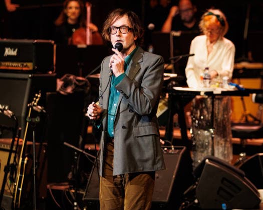 Pulp performing live at The Royal Festival Hall, London, UK on 18th July 2026 Singer Jarvis Cocker of UK rock band Pulp performing live at the Royal Festival Hall, London, UK on 18th July 2026, Credit:Manuela Langotsch Avalon United Kingdom, London, Royal Festival Hall  Copyright: xManuelaxLangotschx xAvalonx 1117350089