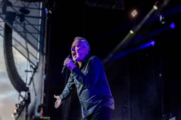 OMD Concert at Noches del Botánico in Madrid The British band OMD during a performance at Noches del Botánico on July 18, 2026, in Madrid, Spain. Orchestral Manoeuvres in the Dark, known by its acronym OMD (in Spanish, Maniobras Orquestales en la Oscuridad ), is a British synth-pop and new wave band founded in 1978 by Andy McCluskey and Paul Humphries, known for such recognizable hits as Enola Gay, Souvenir, and Joan of Arc in Spanish  Copyright: xRicardoxRubiox 7673660
