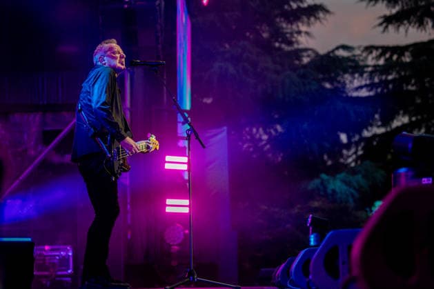 OMD Concert at Noches del Botánico in Madrid The British band OMD during a performance at Noches del Botánico on July 18, 2026, in Madrid, Spain. Orchestral Manoeuvres in the Dark, known by its acronym OMD (in Spanish, Maniobras Orquestales en la Oscuridad ), is a British synth-pop and new wave band founded in 1978 by Andy McCluskey and Paul Humphries and known for such recognizable hits as Enola Gay, Souvenir, and Joan of Arc in Spanish  Copyright: xRicardoxRubiox 7673656