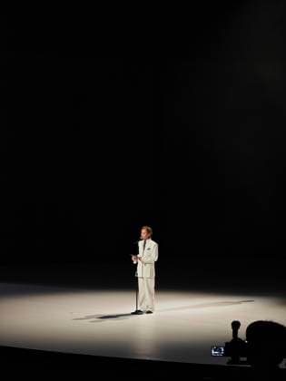 BUSAN, SOUTH KOREA - JULY 19: K-pop star G-Dragon speaks at the opening ceremony of 48th session of the UNESCO World Heritage Committee on July 19, 2026 in Busan, South Korea. The event brought together around 3,000 participants to consider new World Heritage nominations and discuss the protection of cultural and natural heritage sites.  Copyright: xVCGx 111655251248