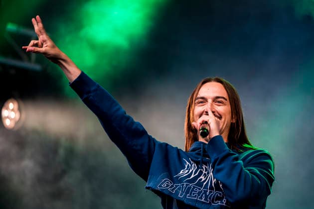 Tommy Cash live at G! Festival 2026 Sydregote, Faroe Island. 18th, July 2026. The Estonian rapper Tommy Cash performs a live concert during the Faroese music festival G! Festival 2026 in Sydregote. Faroe Islands, SyÃ°rugota  Copyright: xGonzalesxPhoto LassexLagonix