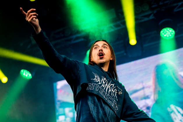 Tommy Cash live at G! Festival 2026 Sydregote, Faroe Island. 18th, July 2026. The Estonian rapper Tommy Cash performs a live concert during the Faroese music festival G! Festival 2026 in Sydregote. Faroe Islands, SyÃ°rugota  Copyright: xGonzalesxPhoto LassexLagonix