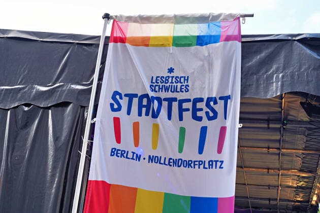 Berlin,18.07.2026,zum 32. Mal lädt der Regenbogenfonds e.V. dieses Jahr zum Lesbisch-schwulen Stadtfest ein, mitten im legendären Regenbogenkiez rund um den Nollendorfplatz in Berlin-Schöneberg. *** Berlin, July 18, 2026—For the 32nd time, the Regenbogenfonds e.V. is hosting this year’s Lesbian and Gay City Festival in the heart of the legendary Rainbow Neighborhood around Nollendorfplatz in Berlin-Schöneberg.