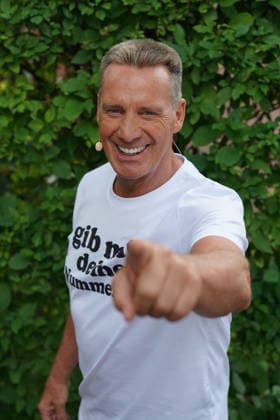 ZDF-Fernsehgarten 2026. Jürgen Milski im ZDF Fernsehgarten mit dem Motto Mallorca-Party am 19.07.2026 in Mainz. Mainz ZDF Fernsehgarten Rheinland-Pfalz *** ZDF Fernsehgarten 2026: Jürgen Milski on ZDF Fernsehgarten with the theme Mallorca Party on July 19, 2026, in Mainz, Mainz, ZDF Fernsehgarten, Rhineland-Palatinate