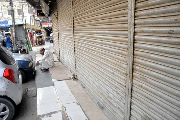 July 19, 2026, Pakistan: District Police and Administration Seal Shops Over Court Orders for Illegal Construction on Police Department Land in Hyderabad s Chotki Gitti Area Pakistan  - ZUMAas3_ 20260719_zaf_as3_025 Copyright: xPPIx
