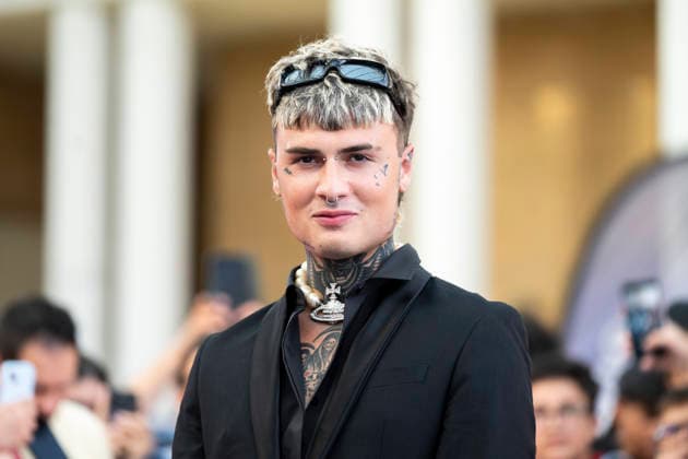 July 19, 2026, Giffoni Valle Piana, Salerno, Italy: Italian singer Manuel Franco Rocati aka Rosa Chemical attends the photocall at 56th Giffoni Film Festival 2026 in Giffoni Valle Piana, Salerno, Italy on July 19, 2026. Giffoni Valle Piana Italy  - ZUMAl175 20260719_zip_l175_118 Copyright: xFrancescoxLucianox