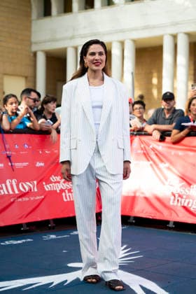 July 19, 2026, Giffoni Valle Piana, Salerno, Italy: Italian actress Giulia Vecchio attends the carpet at 56th Giffoni Film Festival 2026 in Giffoni Valle Piana, Salerno, Italy on July 19, 2026. Giffoni Valle Piana Italy - ZUMAl175 20260719_zip_l175_076 Copyright: xFrancescoxLucianox